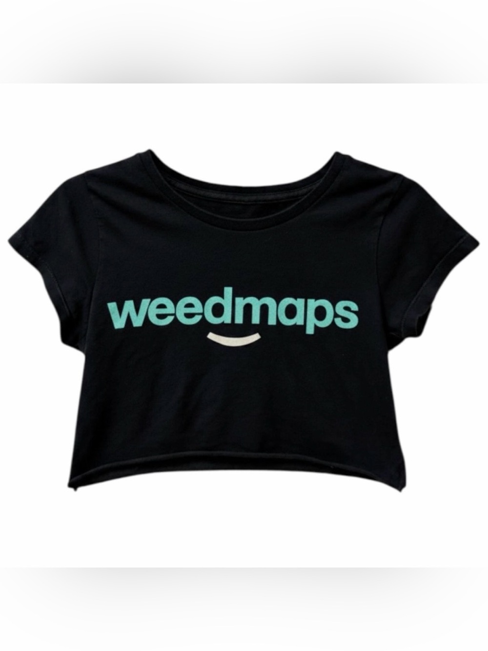Weed Maps Cropped Tee